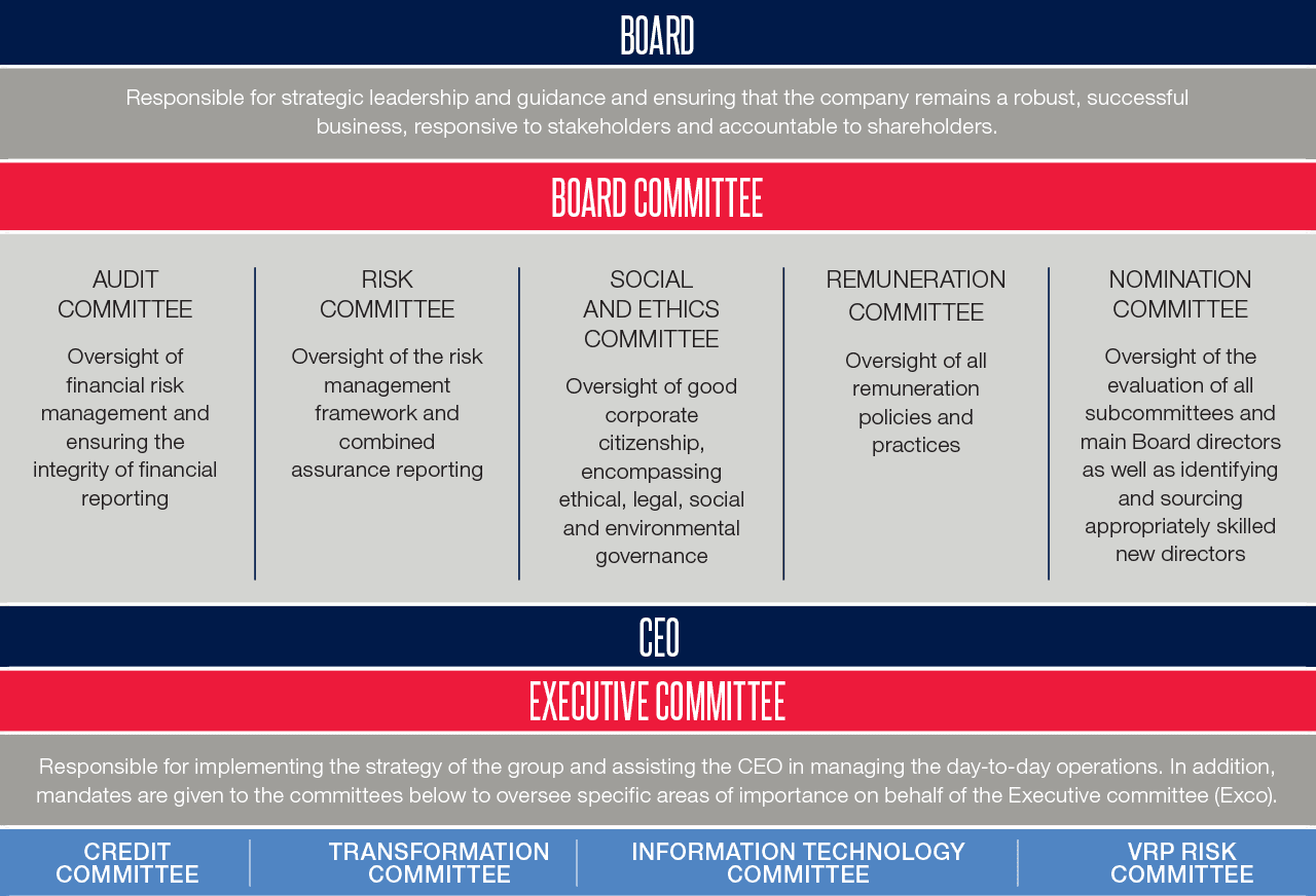 governance structure flowchart